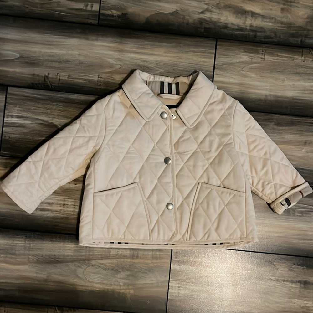 9 month BURBERRY baby coat